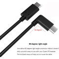 Link de missão USB-C Cable Right Angle Design